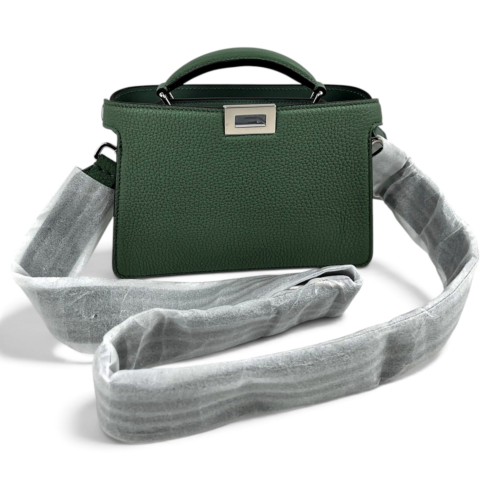 Peekaboo leather handbag