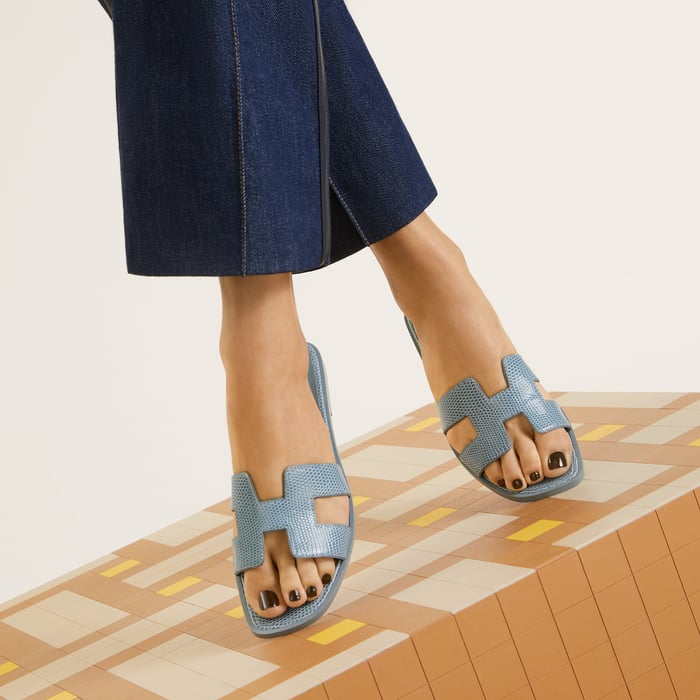 Gris Antarctique Oran Sandal