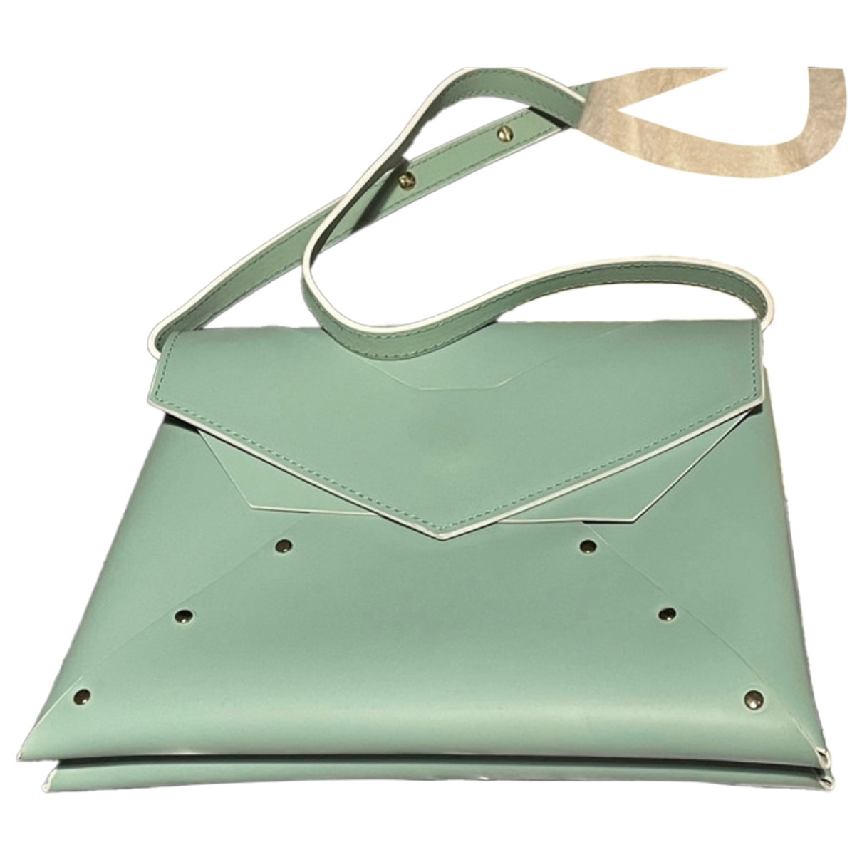 Salar Leather clutch bag