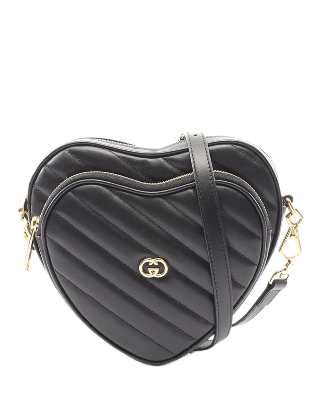 2016-2026 Mini Matelasse Heart crossbody bag