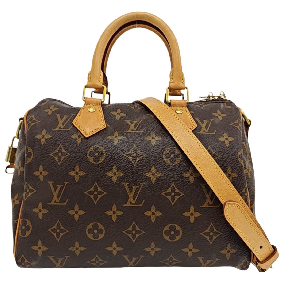 Nano Speedy / Mini HL leather handbag