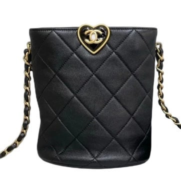 Calfskin Love Bucket Bag Medium