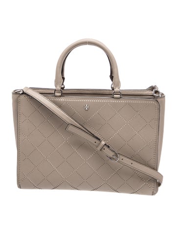 Leather Top Handle Bag