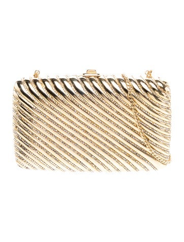 Judith Leiber Metal Minaudière Vintage
