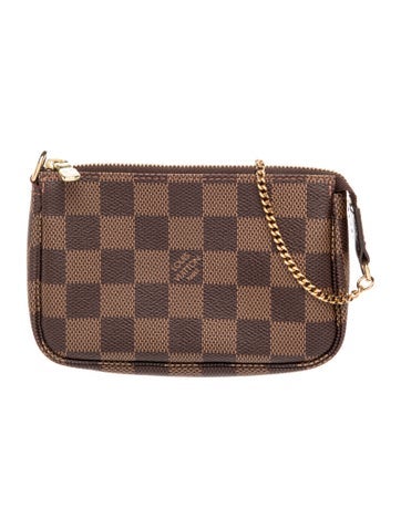 Damier Ebene Pochette Accessoires Mini Vintage