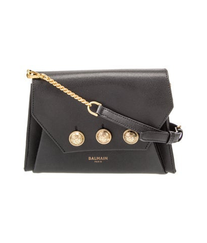 Balmain Leather Crossbody Bag