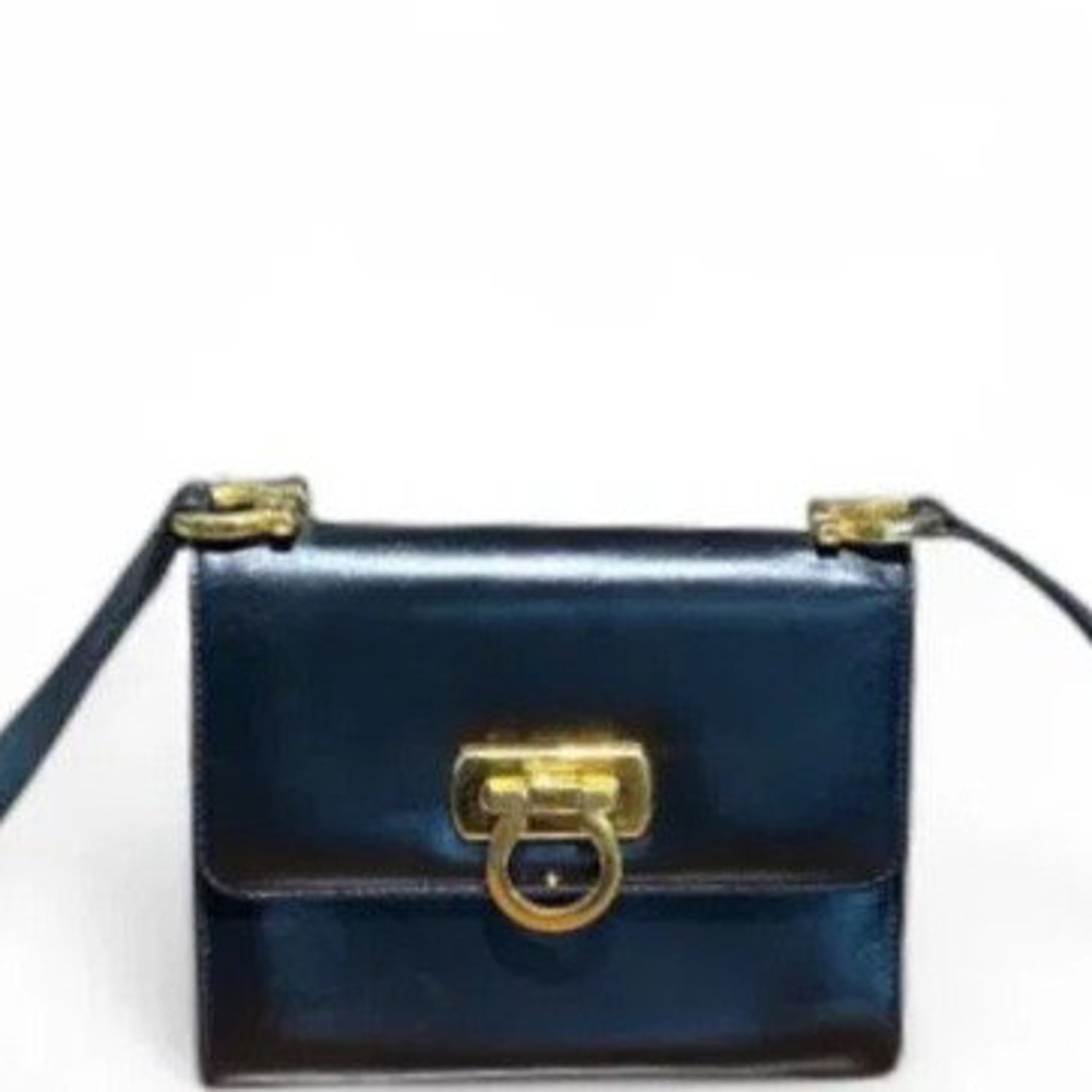 Ferragamo Calfskin Shoulder Bag
