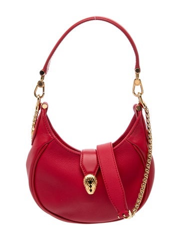 Bvlgari Leather Serpenti Ellipse Small