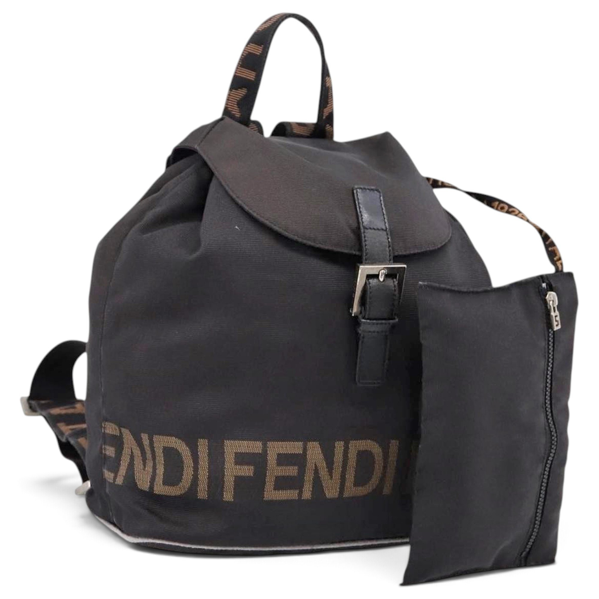 Leather backpack