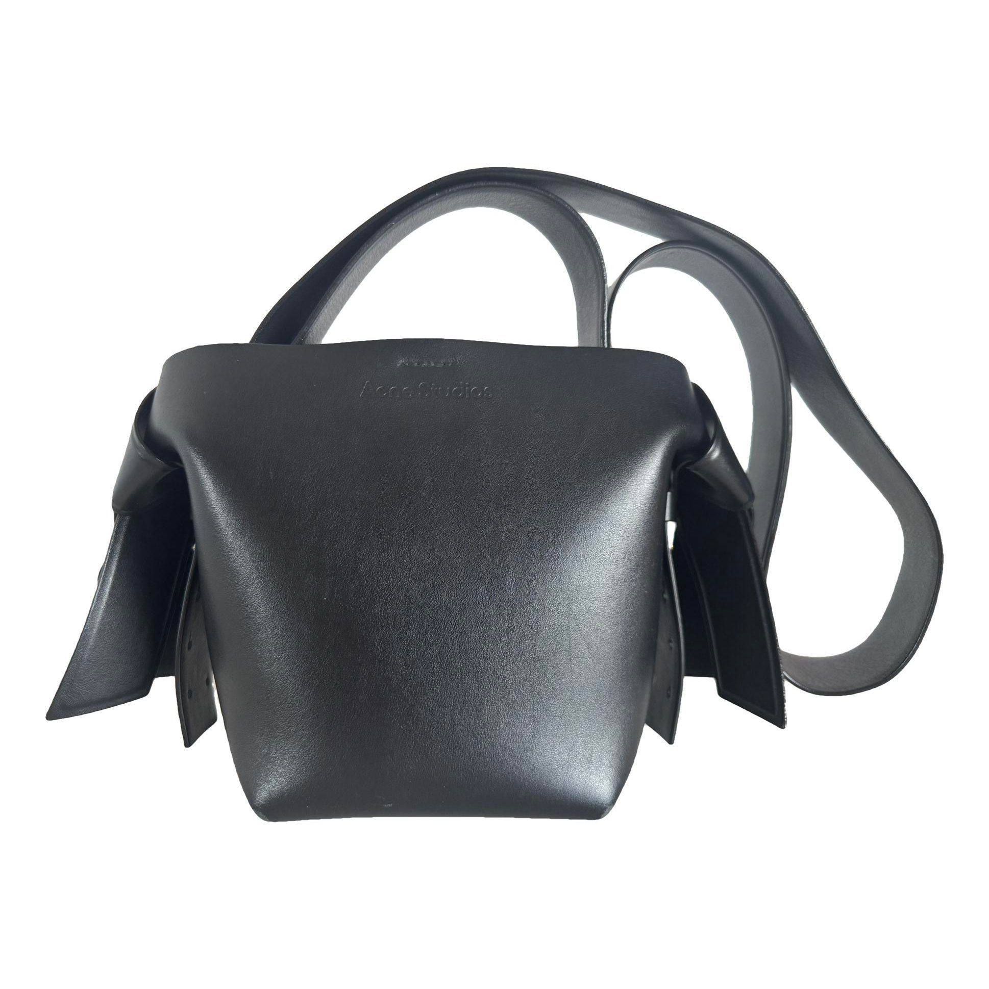 Musubi leather crossbody bag