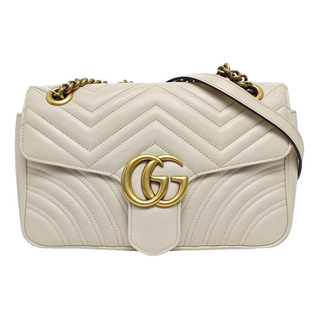 GG Marmont Flap leather handbag