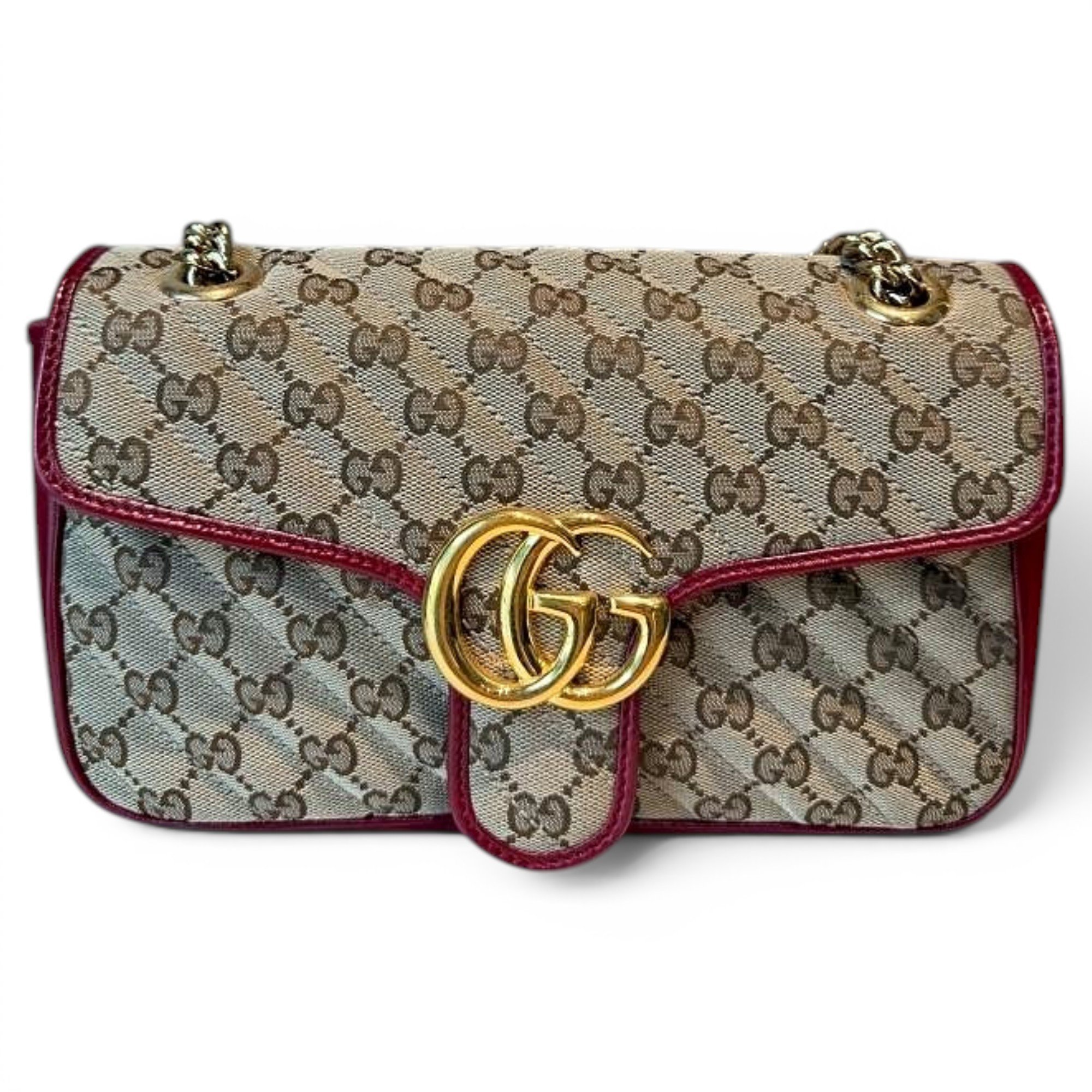 GG Marmont Chain Flap leather handbag