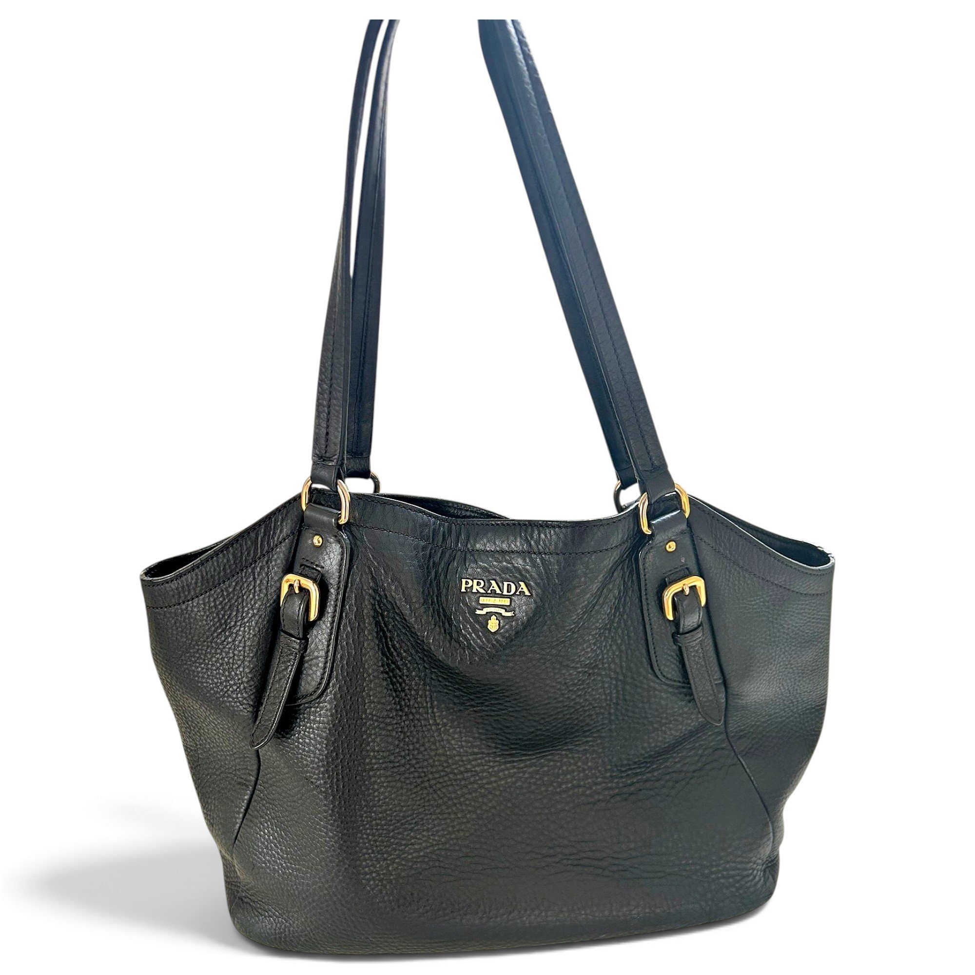 Leather tote