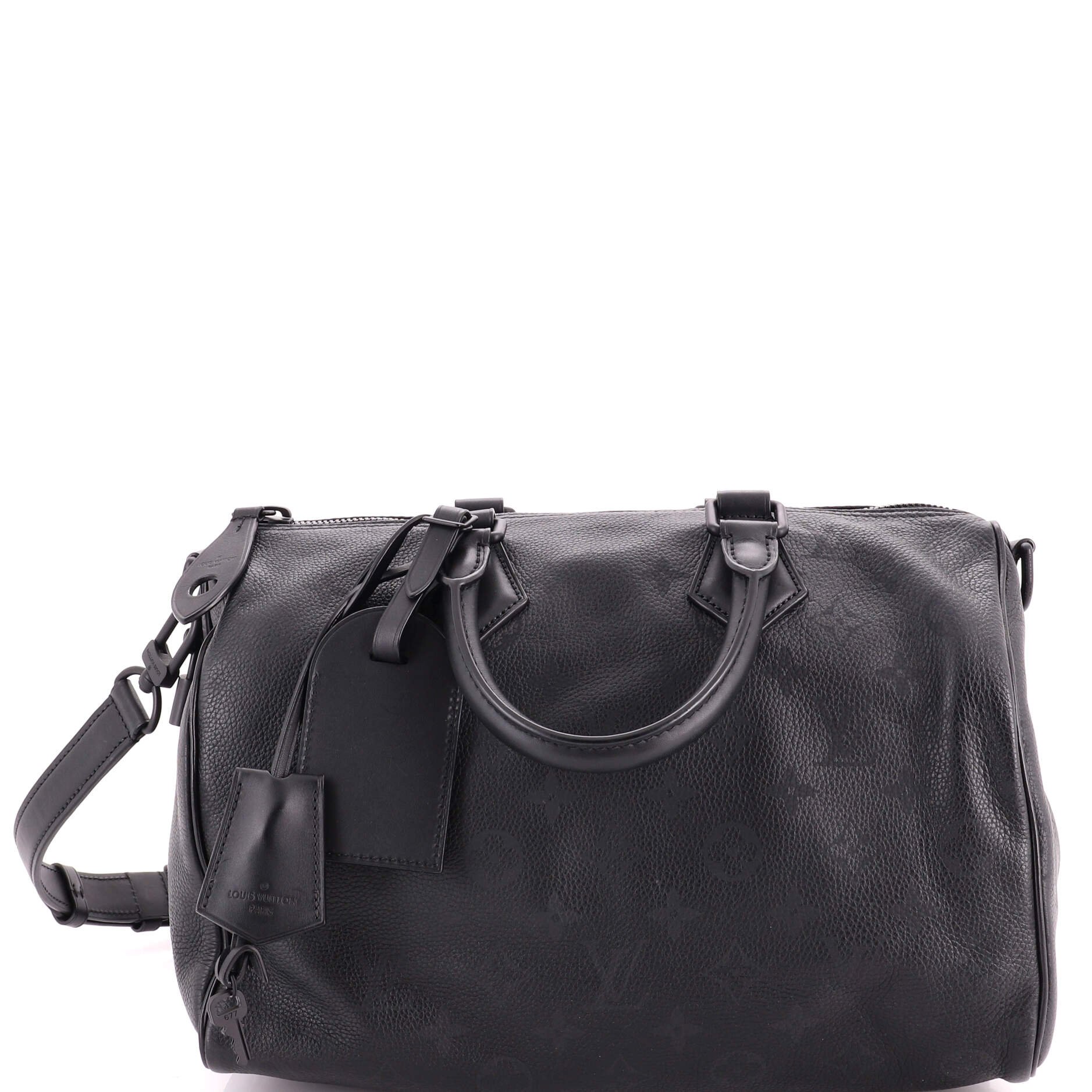 Speedy P9 Bandouliere Bag Monogram Leather 30