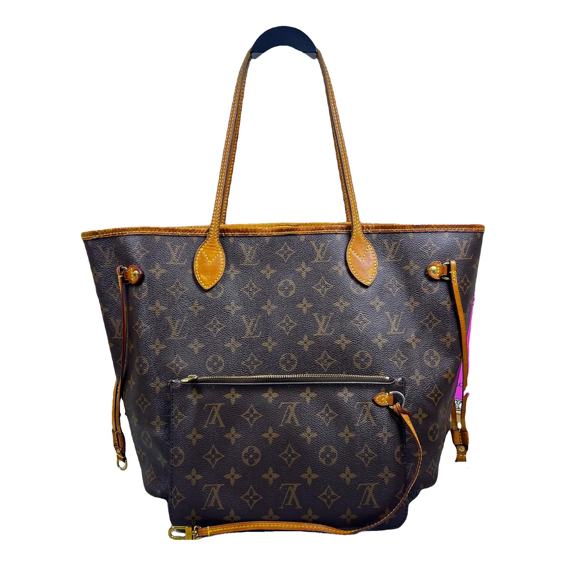 Neverfull leather tote