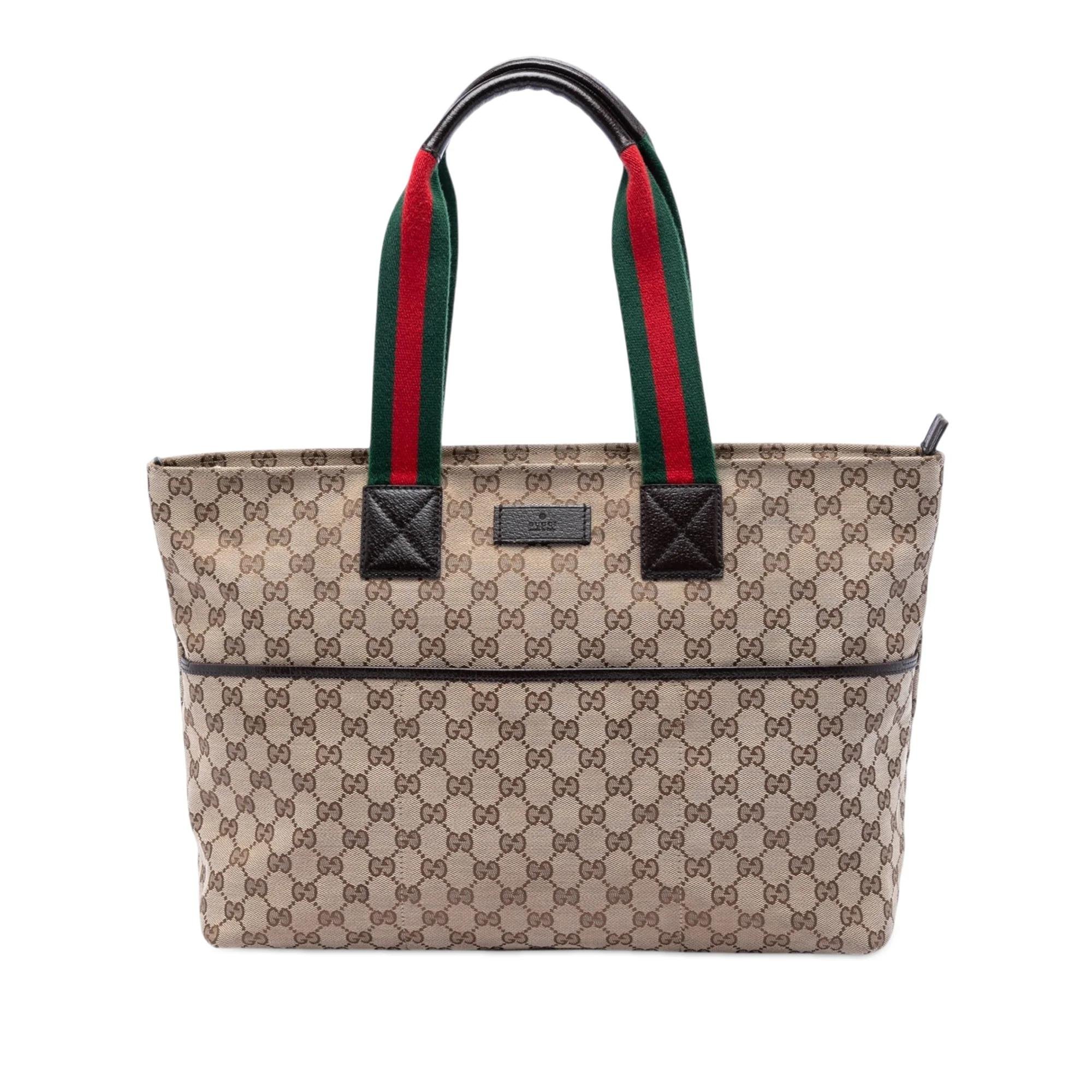 Leather tote