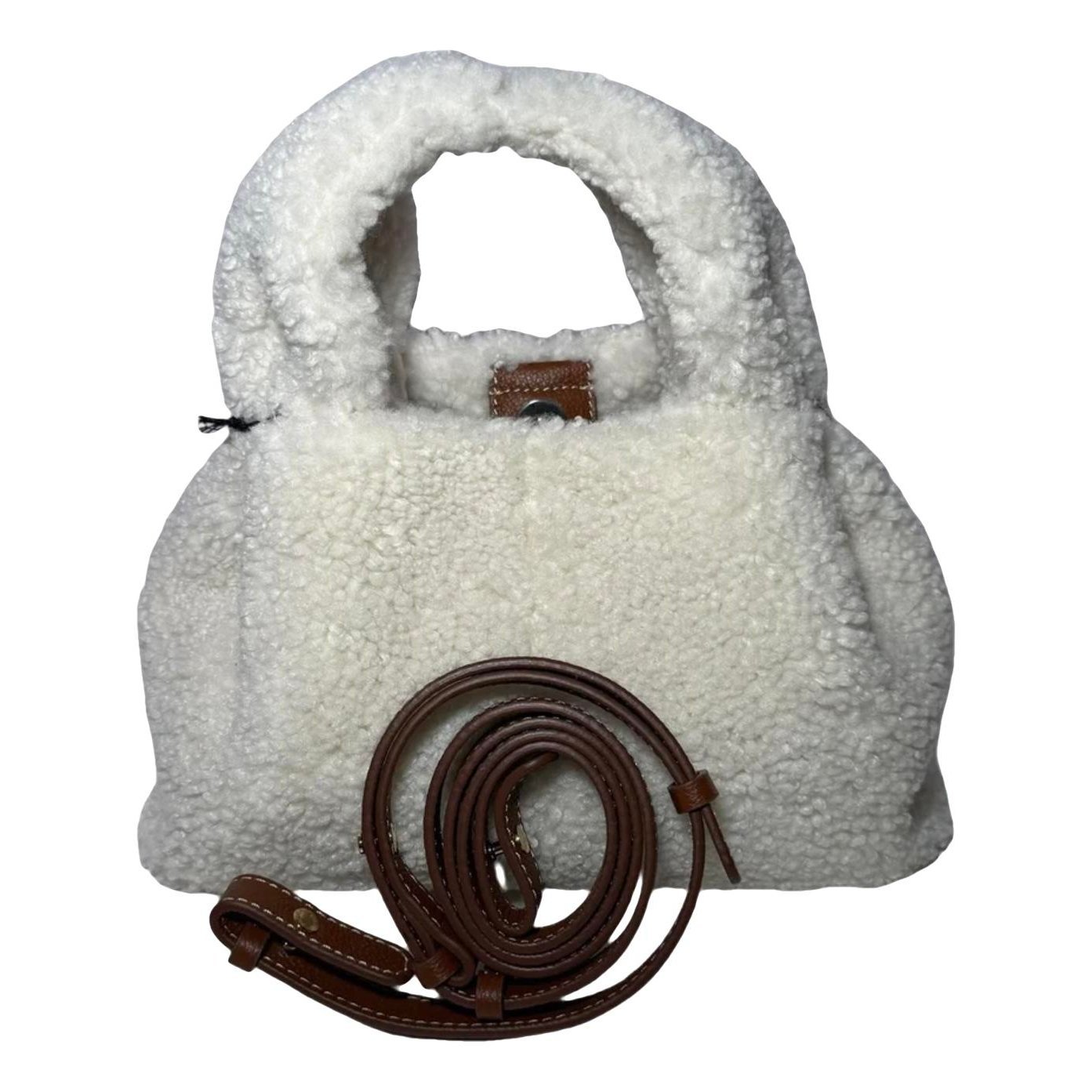 Numéro Neuf faux fur handbag