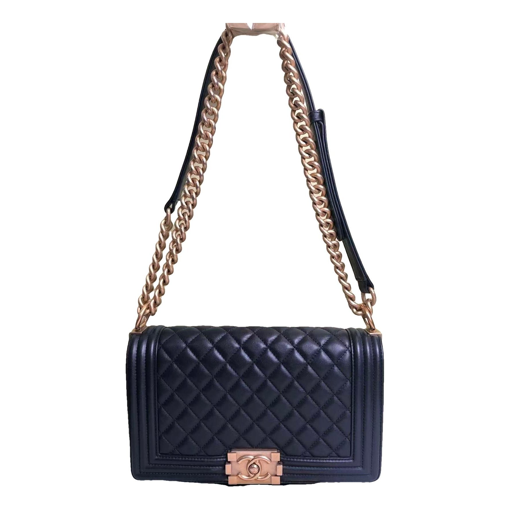 Boy leather crossbody bag