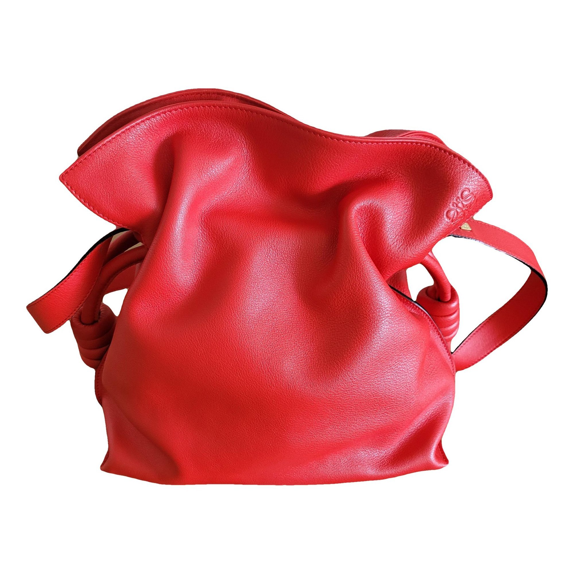 Flamenco leather handbag