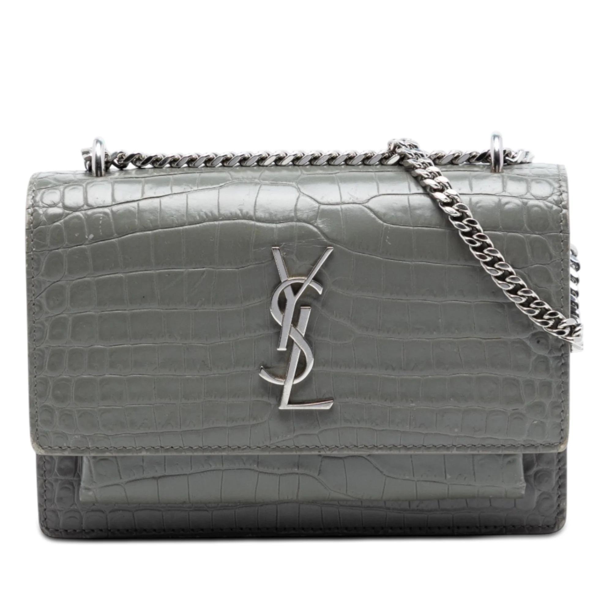 Sunset leather crossbody bag