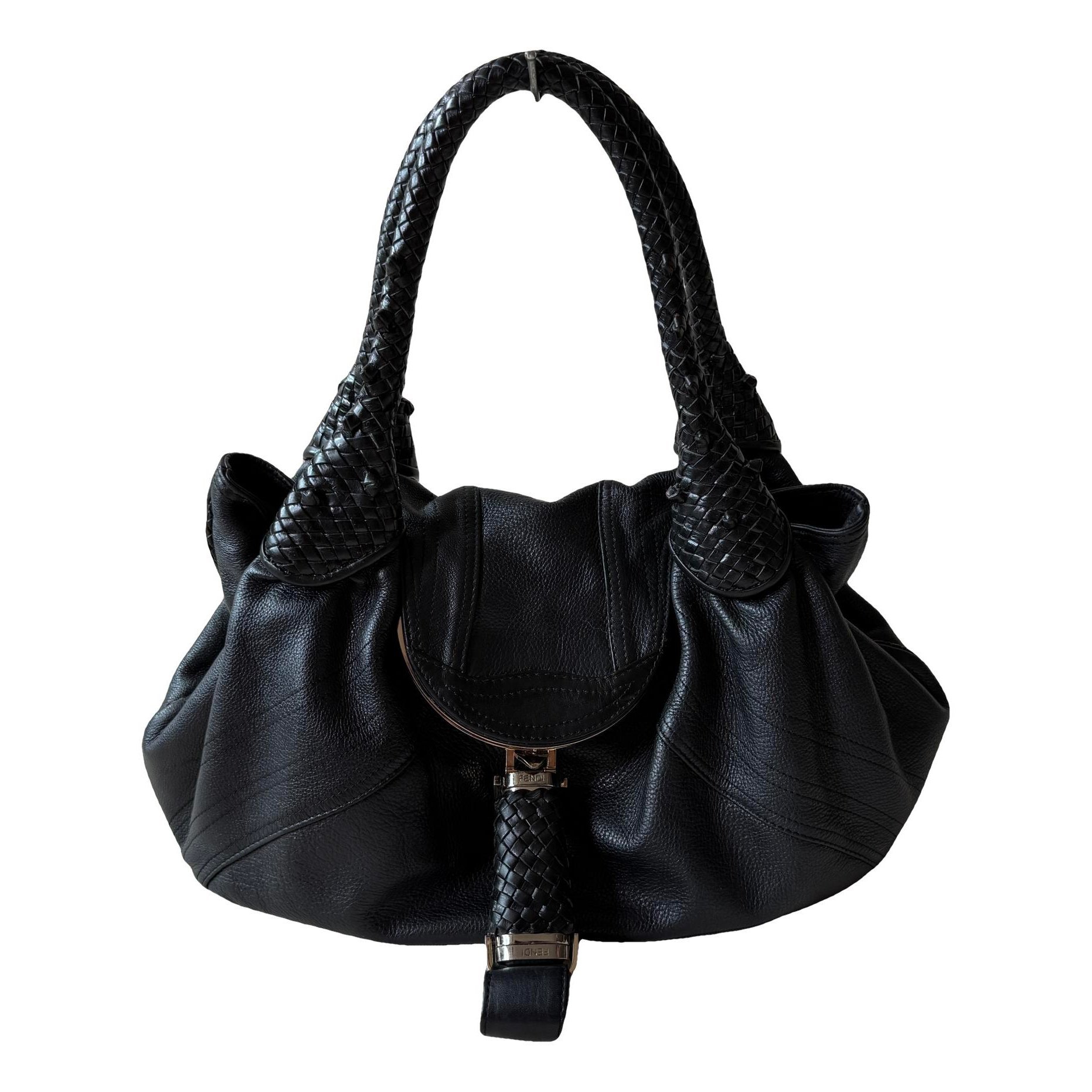 Spy leather handbag