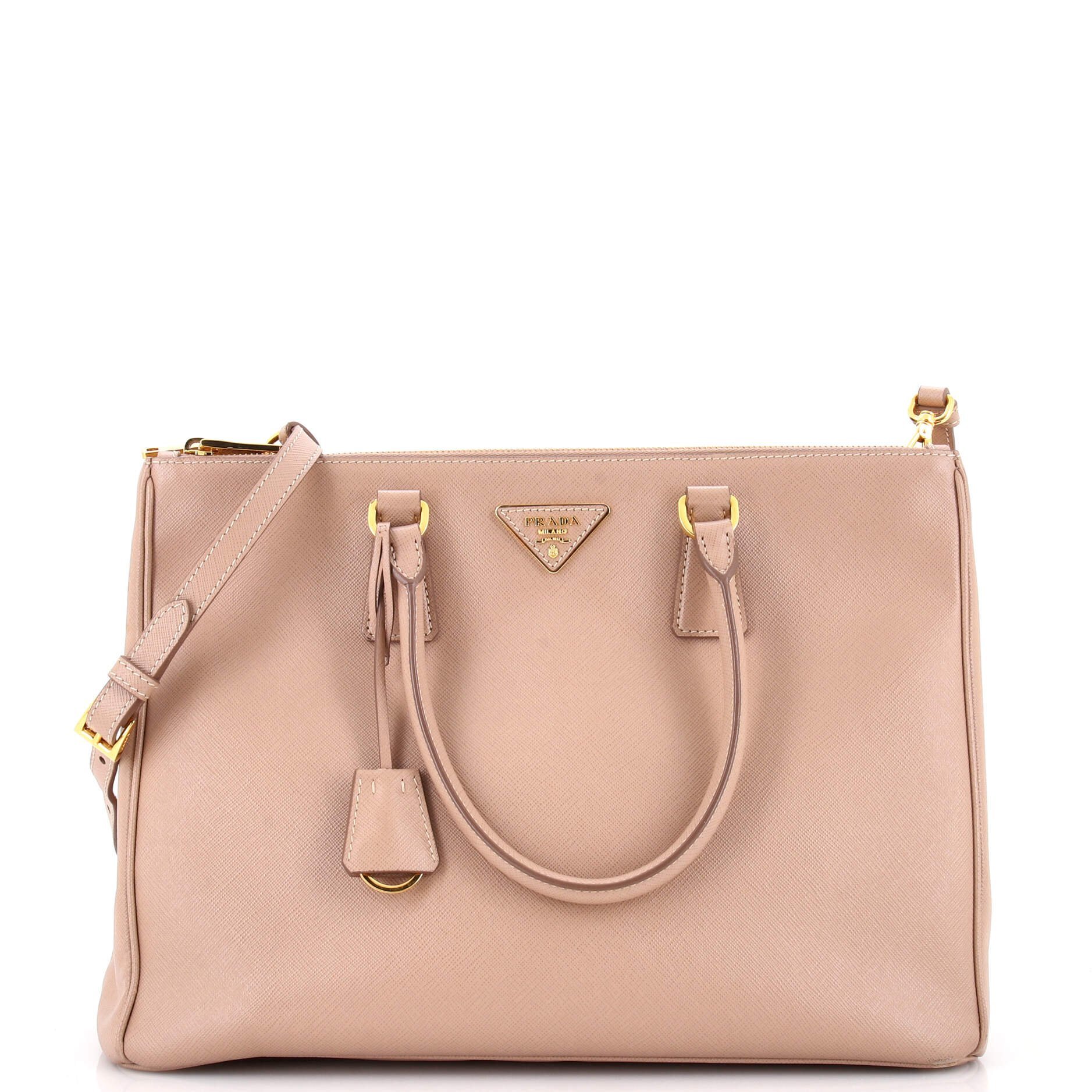 Leather tote