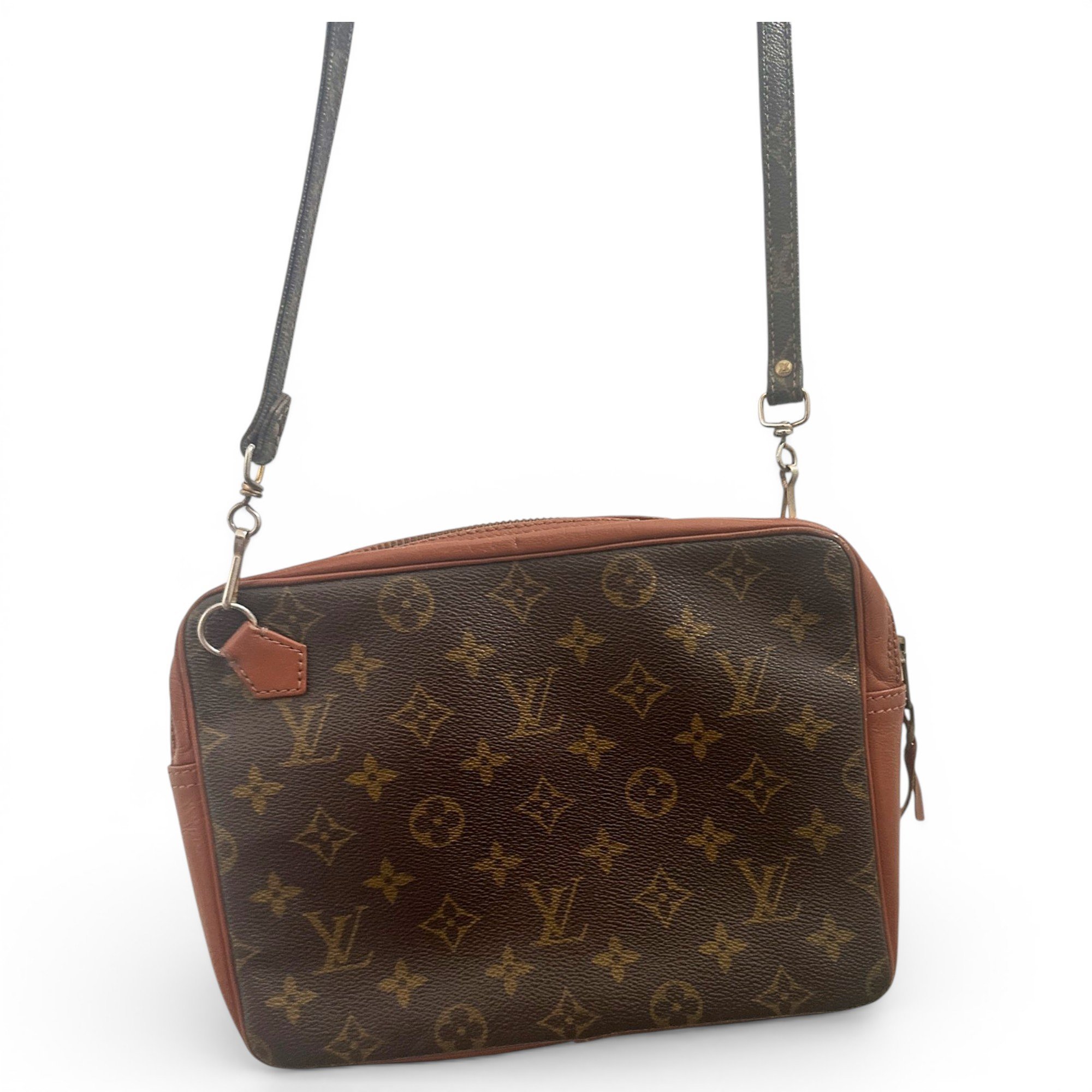 Reporter leather crossbody bag