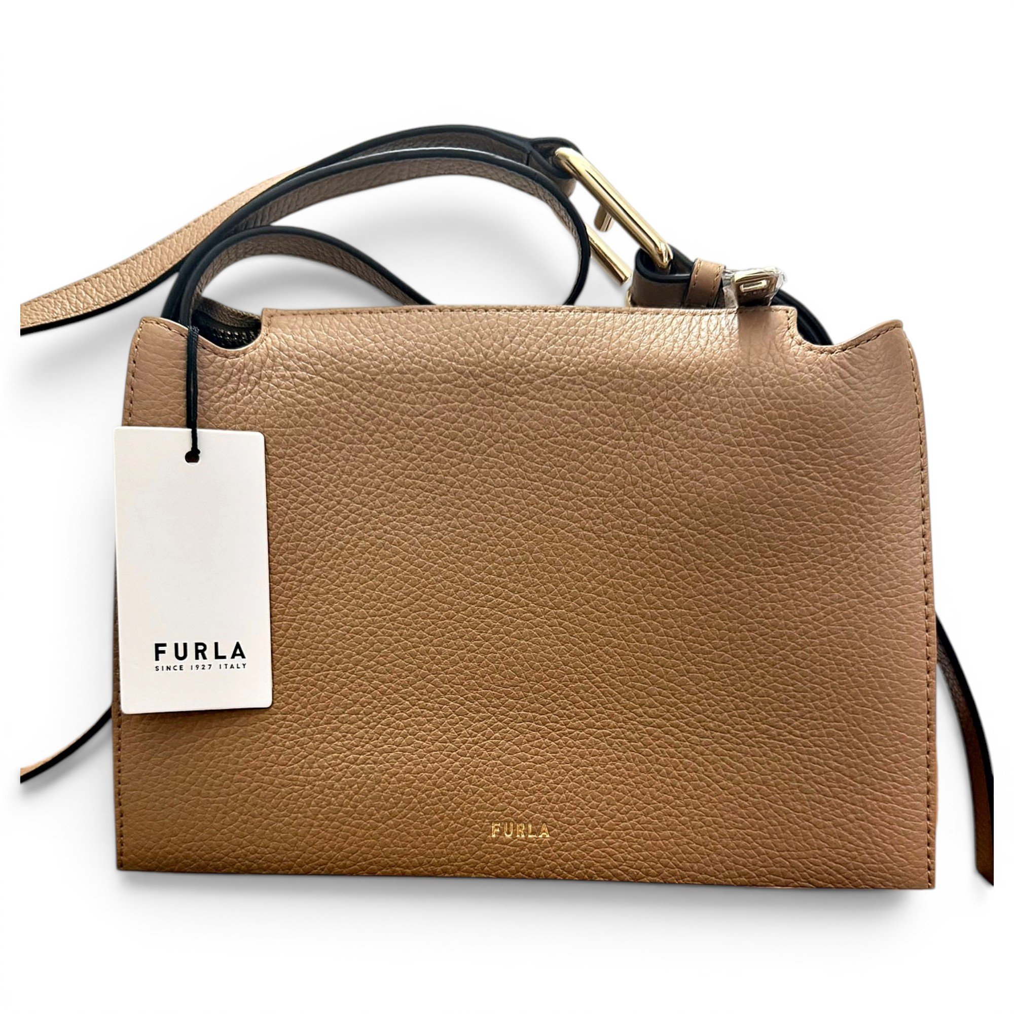 Furla Pony-style calfskin handbag