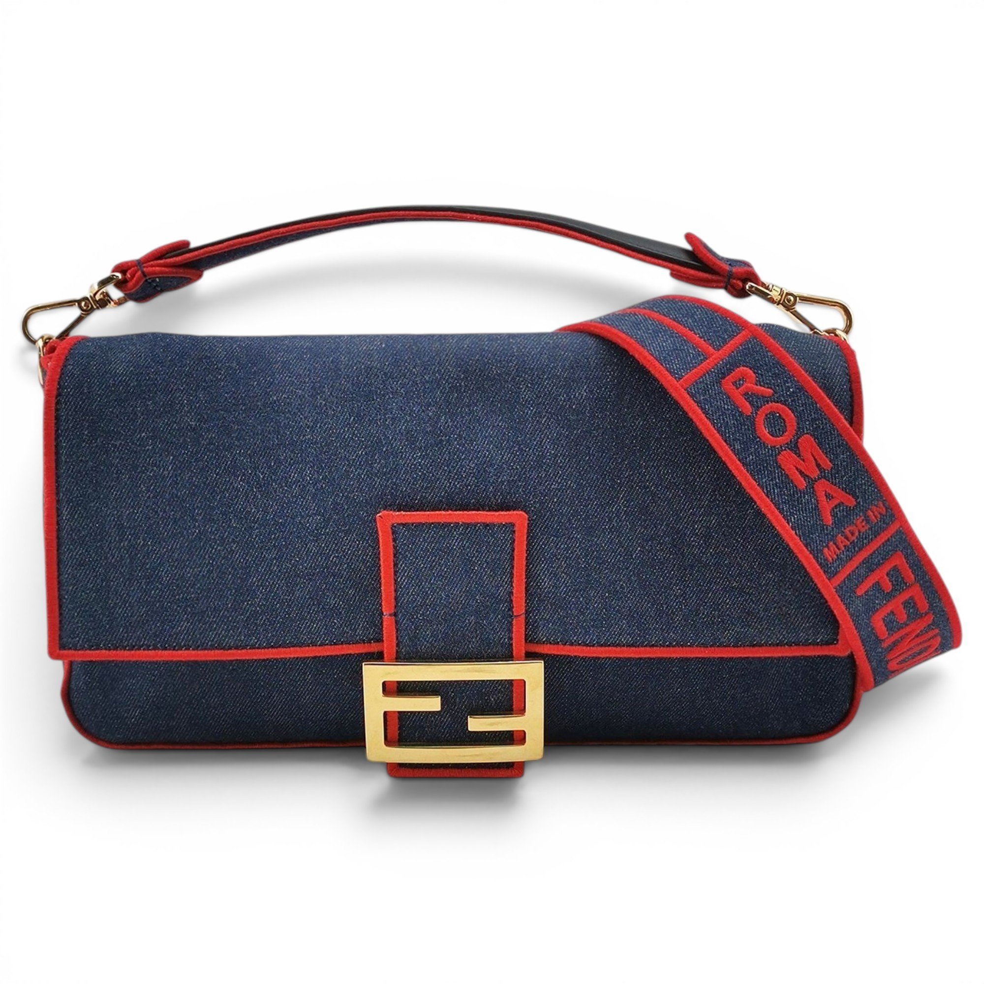 Baguette cloth handbag