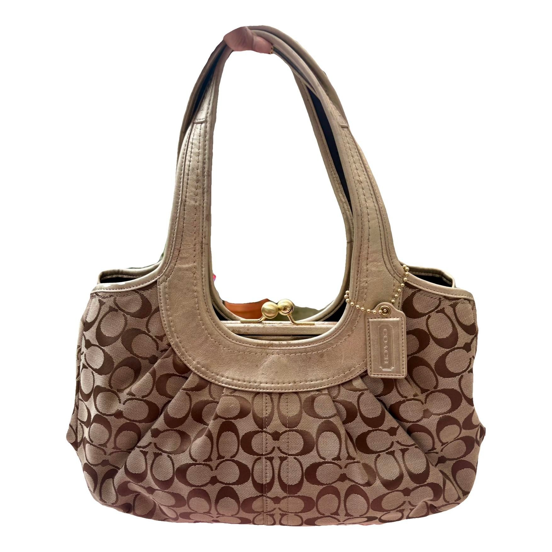 Leather handbag