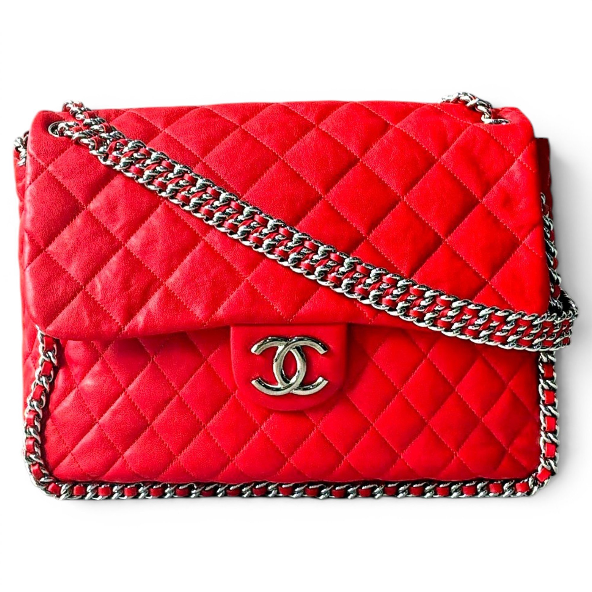 Leather handbag