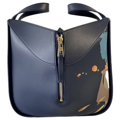 Hammock leather handbag