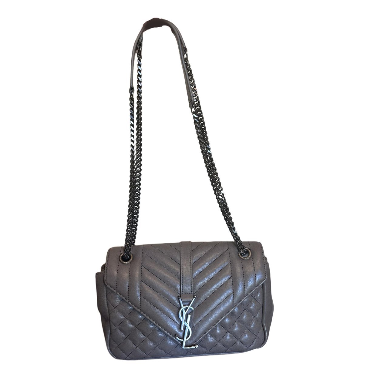 Saint Laurent Collége monogramme leather handbag
