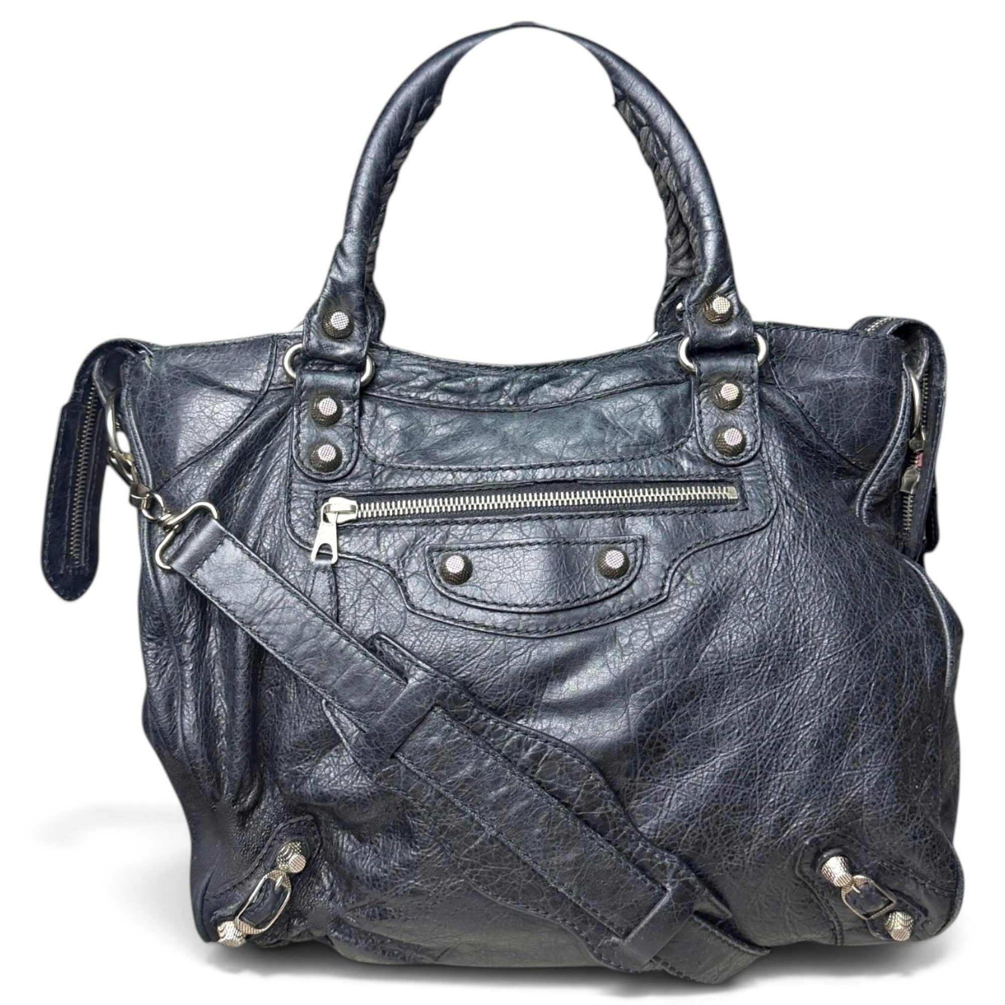 Balenciaga City leather handbag