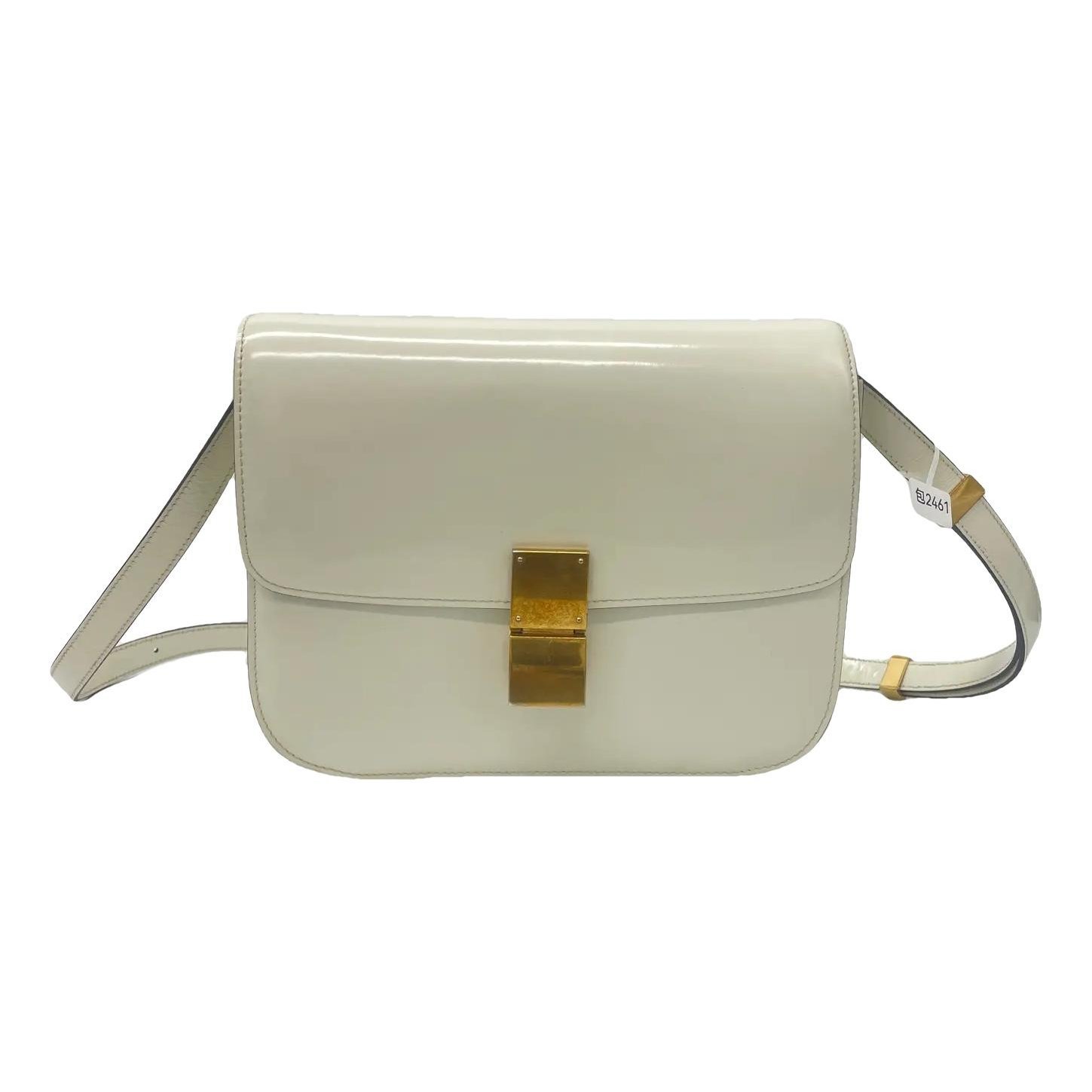 Classic leather handbag