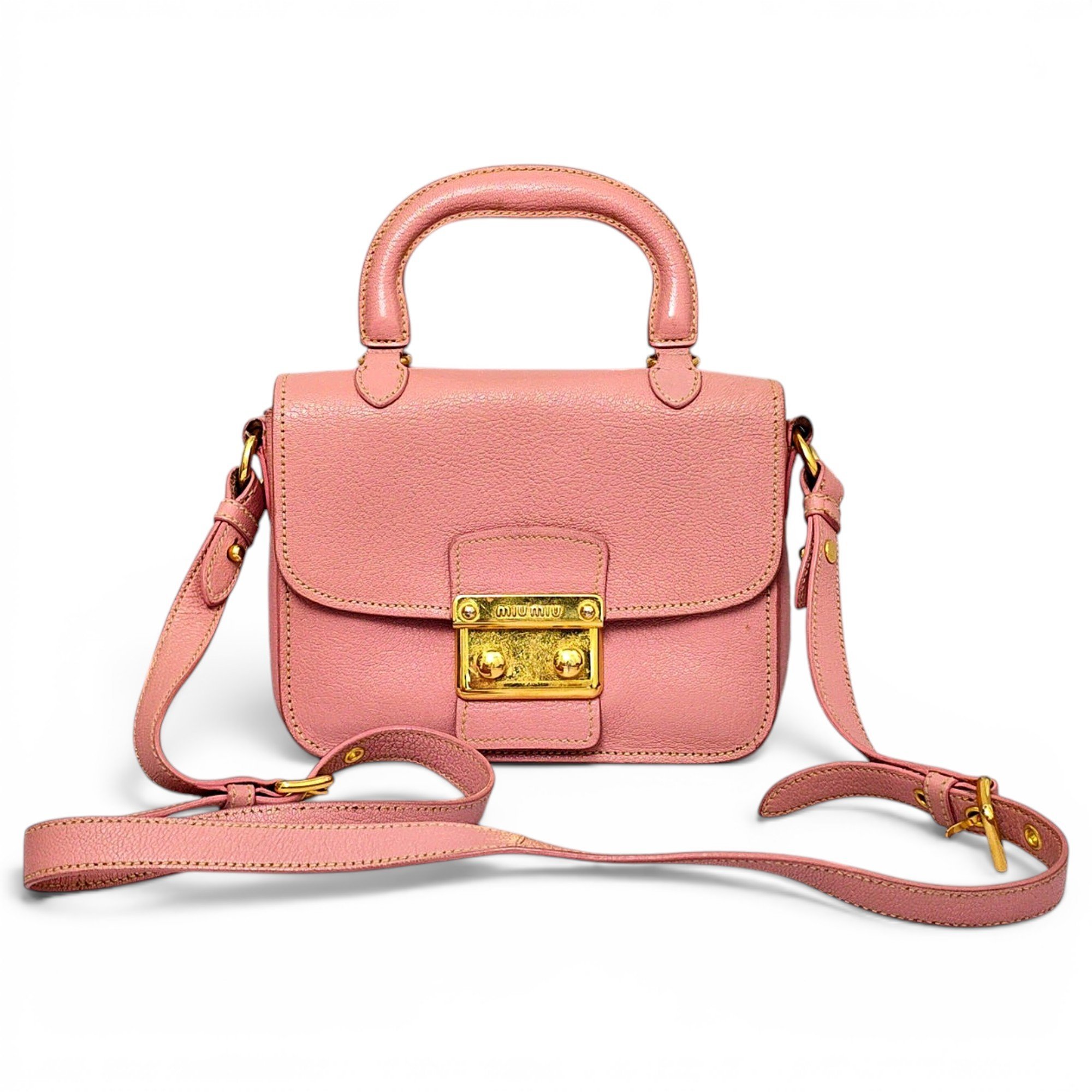 Leather handbag
