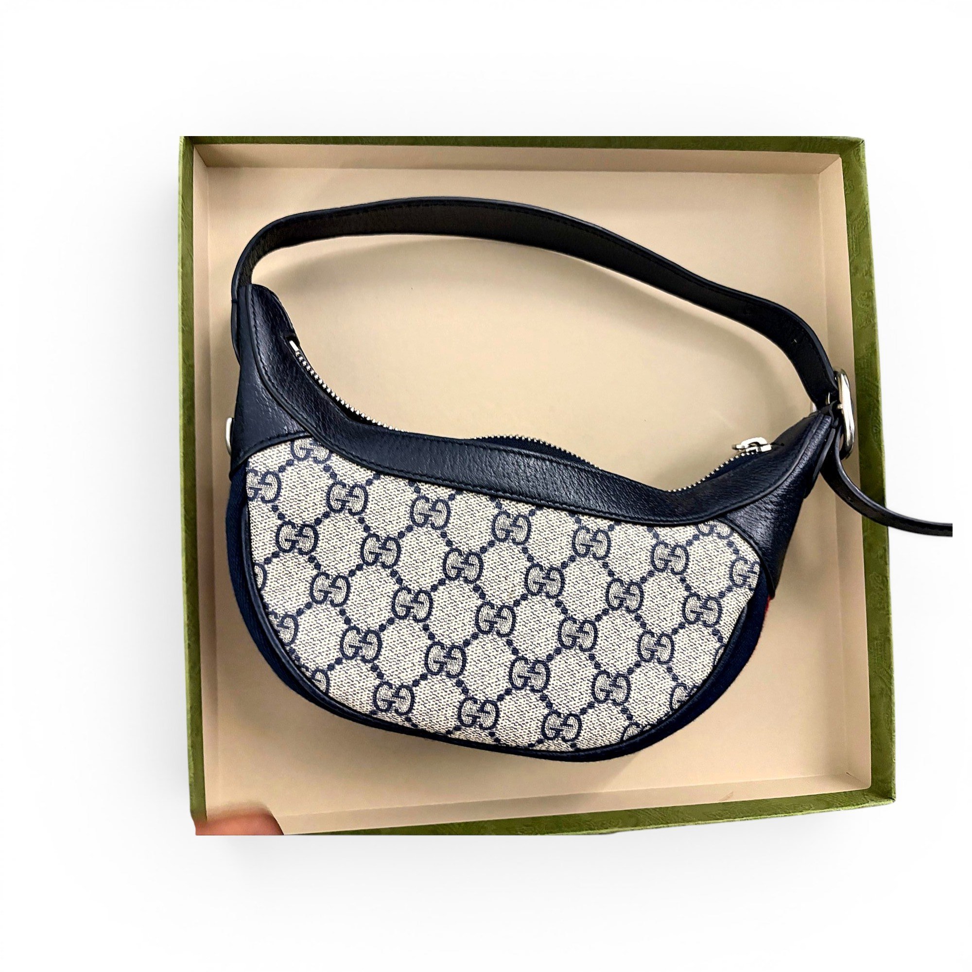 Ophidia leather handbag