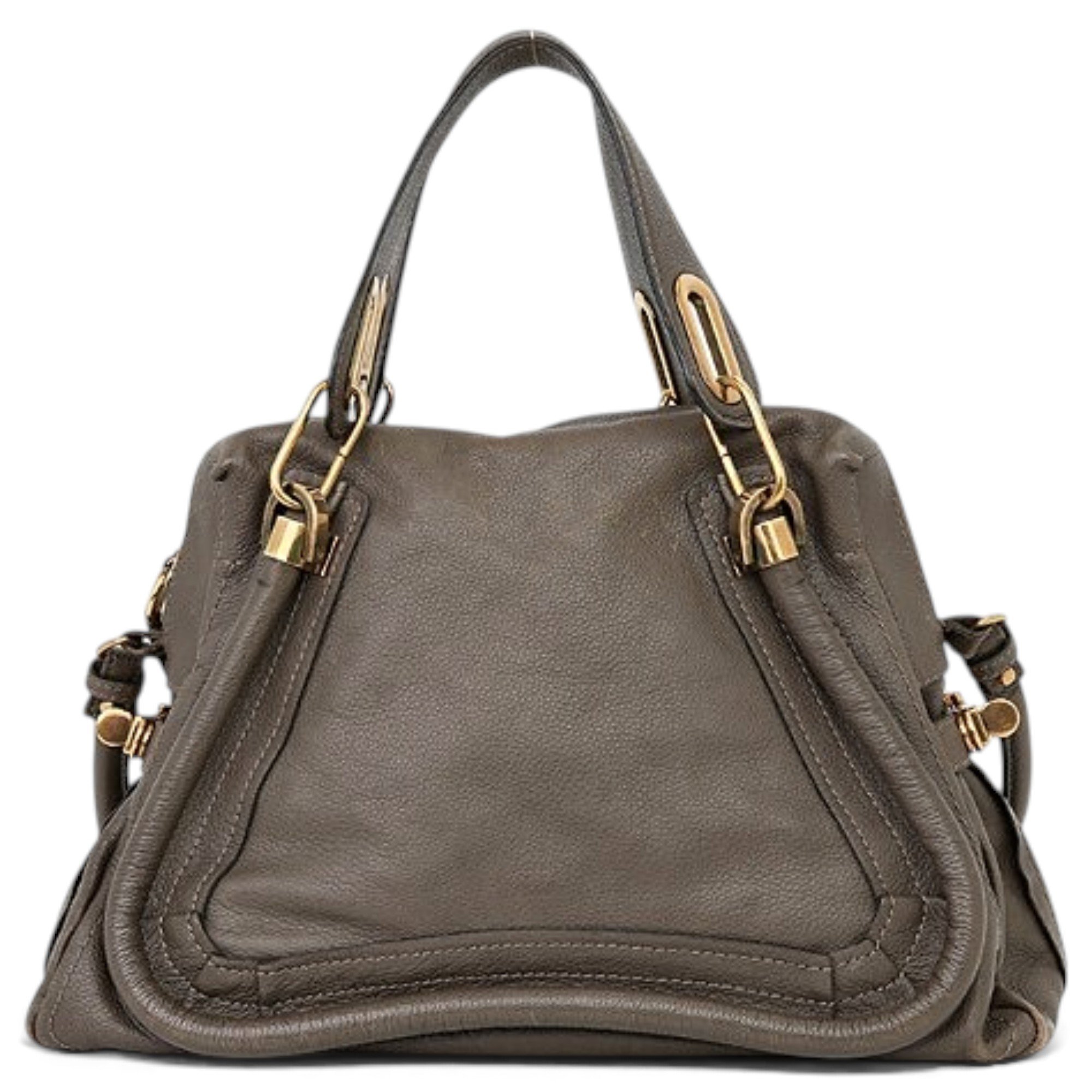 Paraty leather satchel