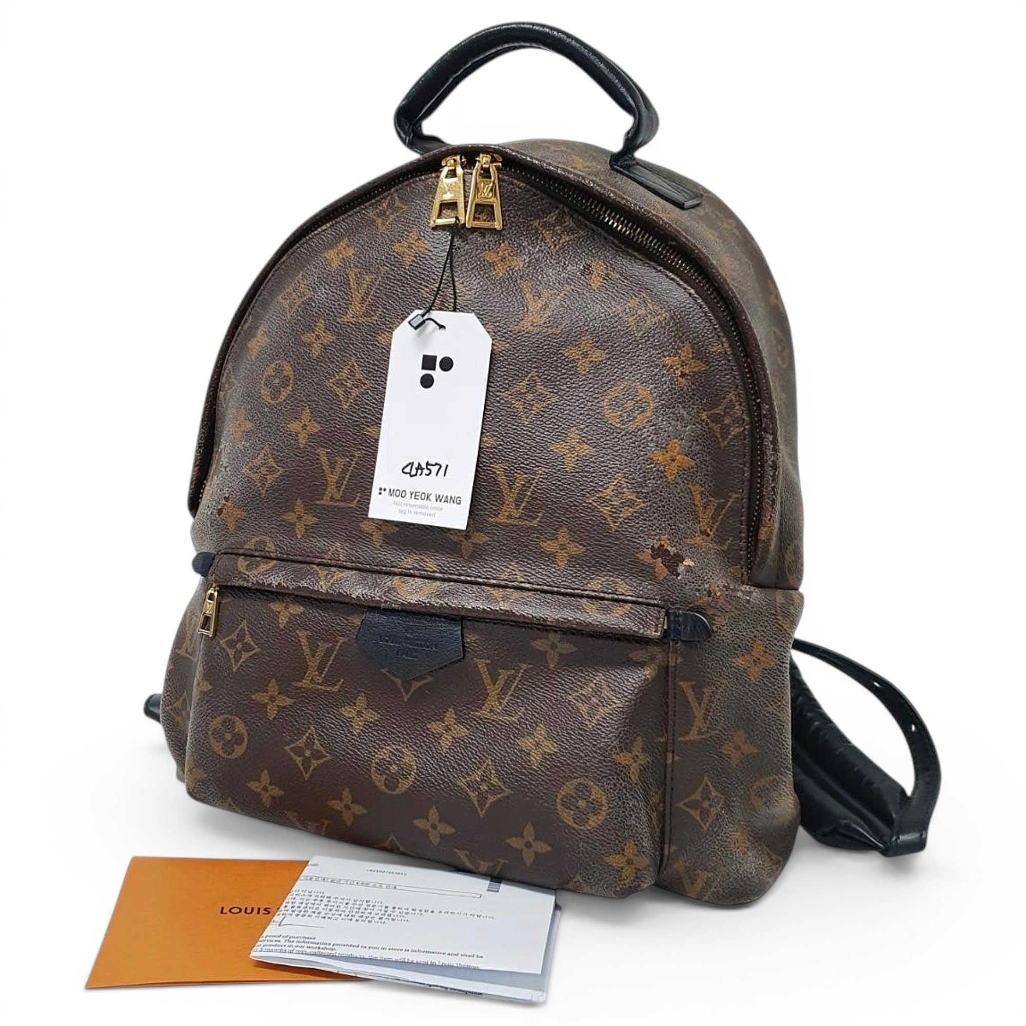 Leather handbag