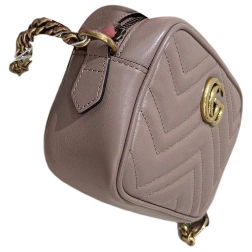 GG Marmont Chain Flap leather handbag