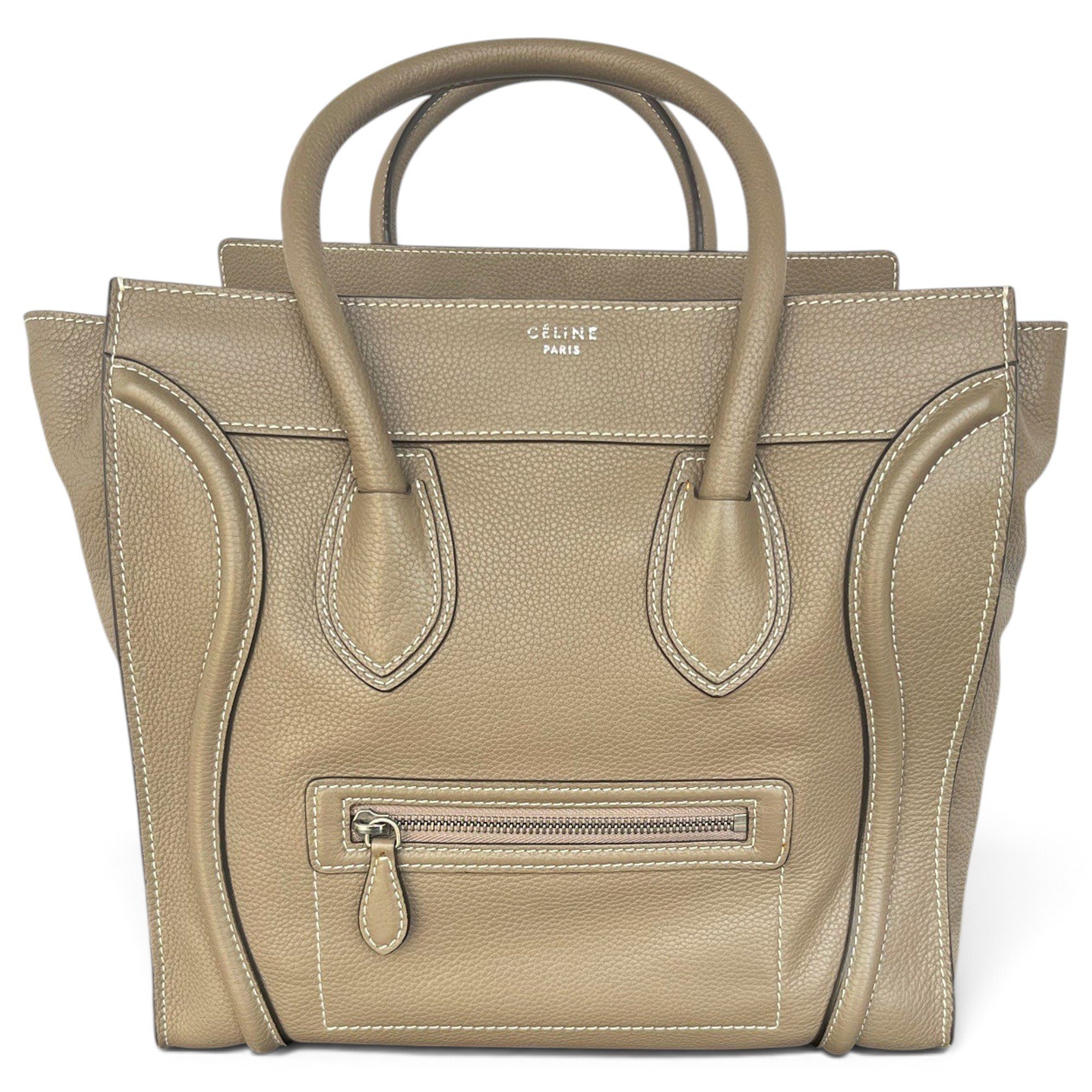 Luggage leather handbag
