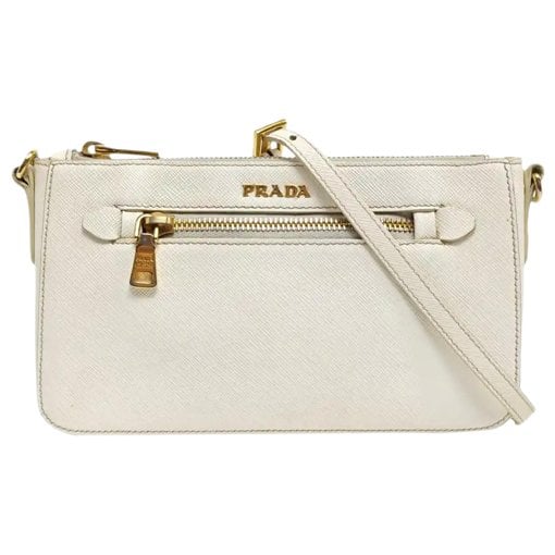 Leather crossbody bag