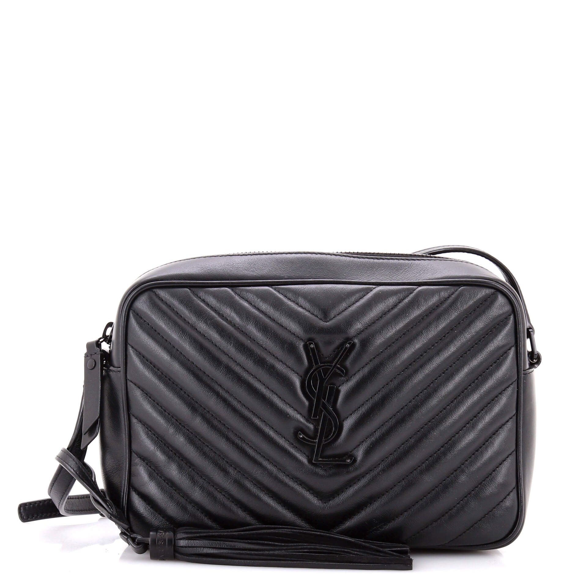 Saint Laurent Lou Camera Bag Matelasse Chevron Leather Small