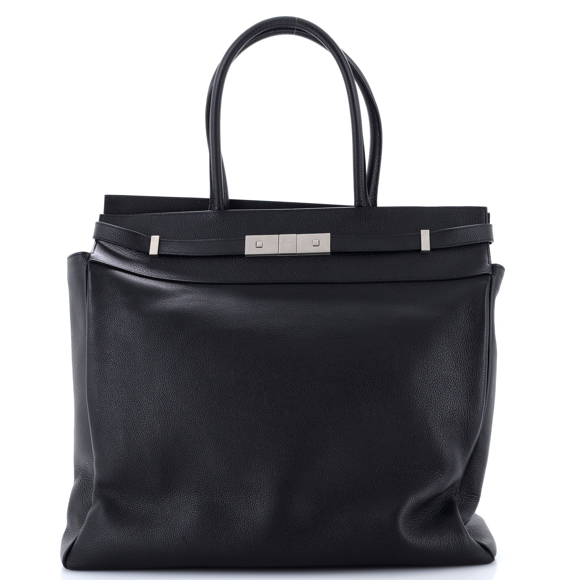 Manhattan Tote Leather North South