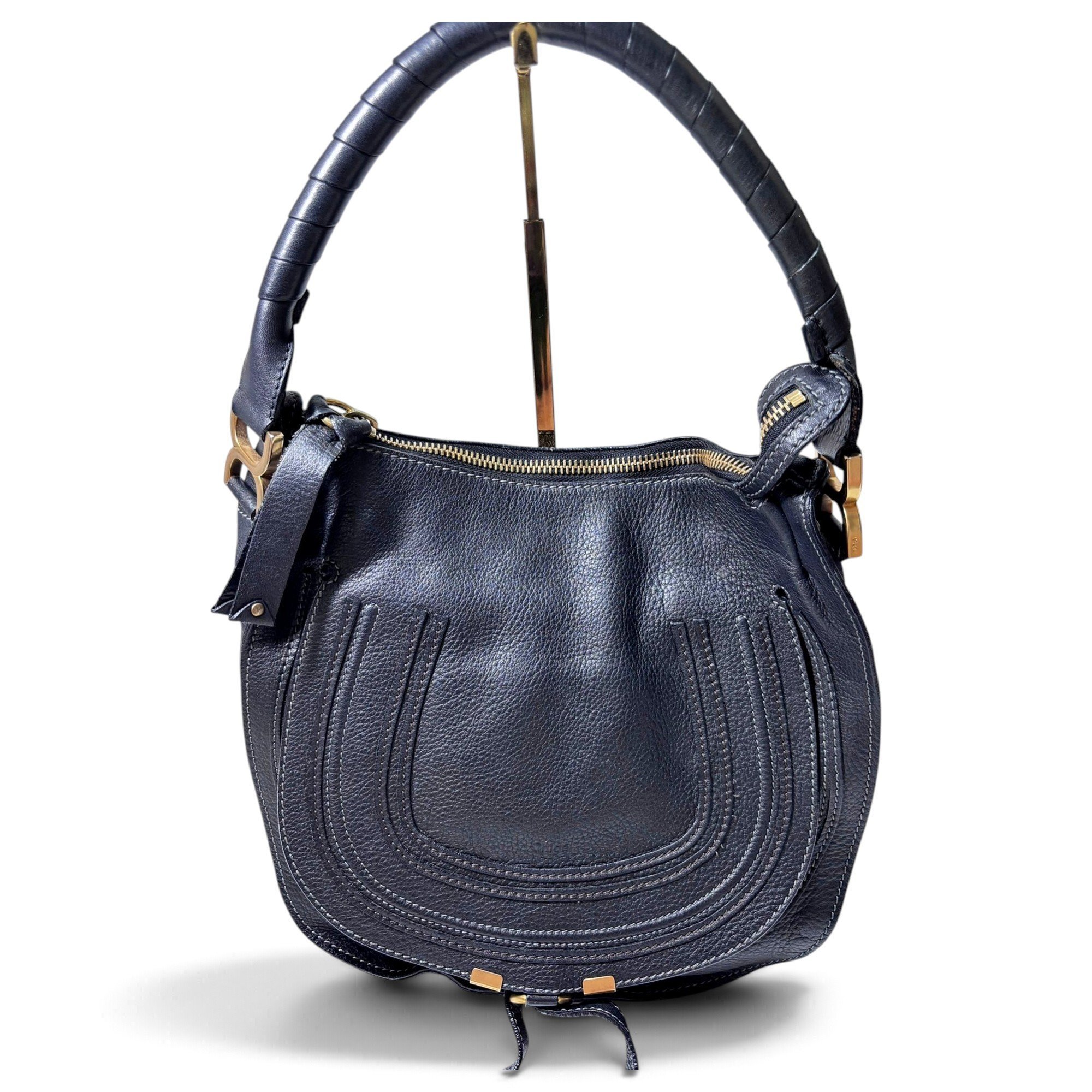 Marcie leather handbag