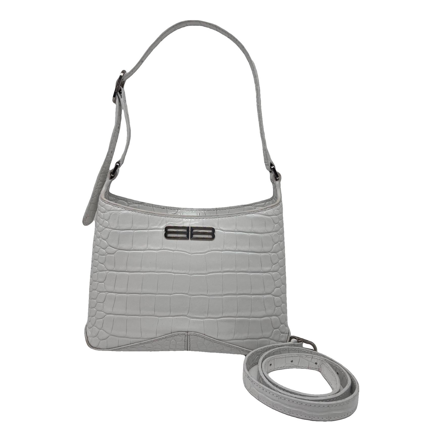 XX Hobo leather handbag