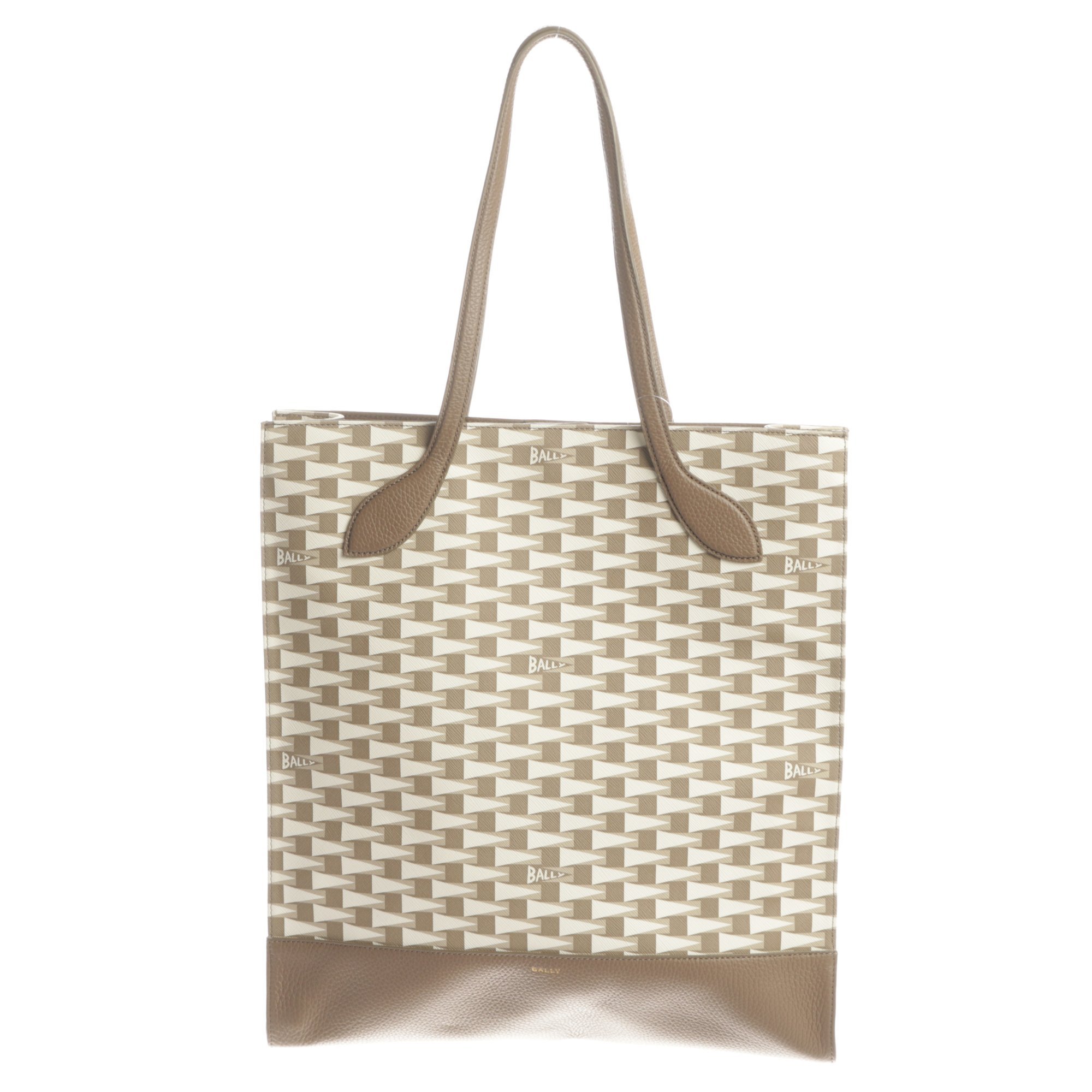 Leather tote