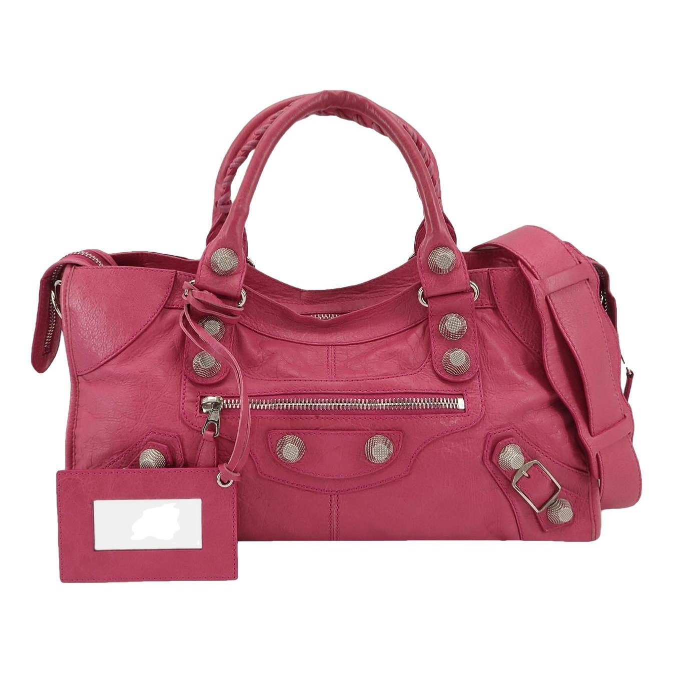 Leather handbag