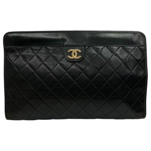 Timeless/Classique leather clutch bag