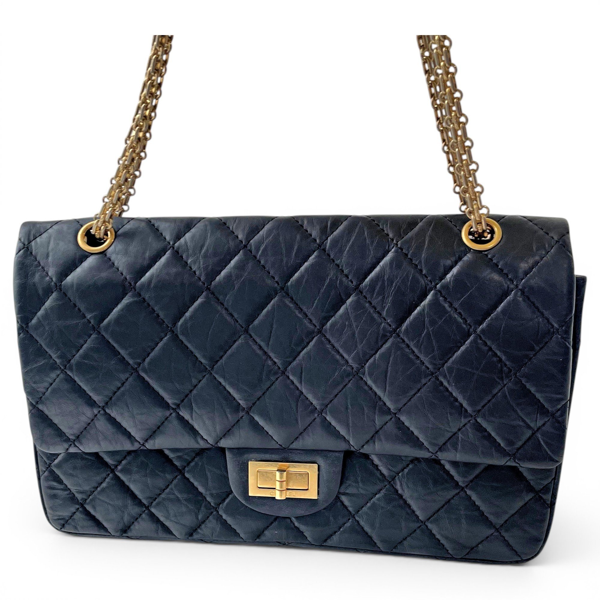 2.55 leather handbag